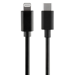 Fast Charge Lightning Cable Black