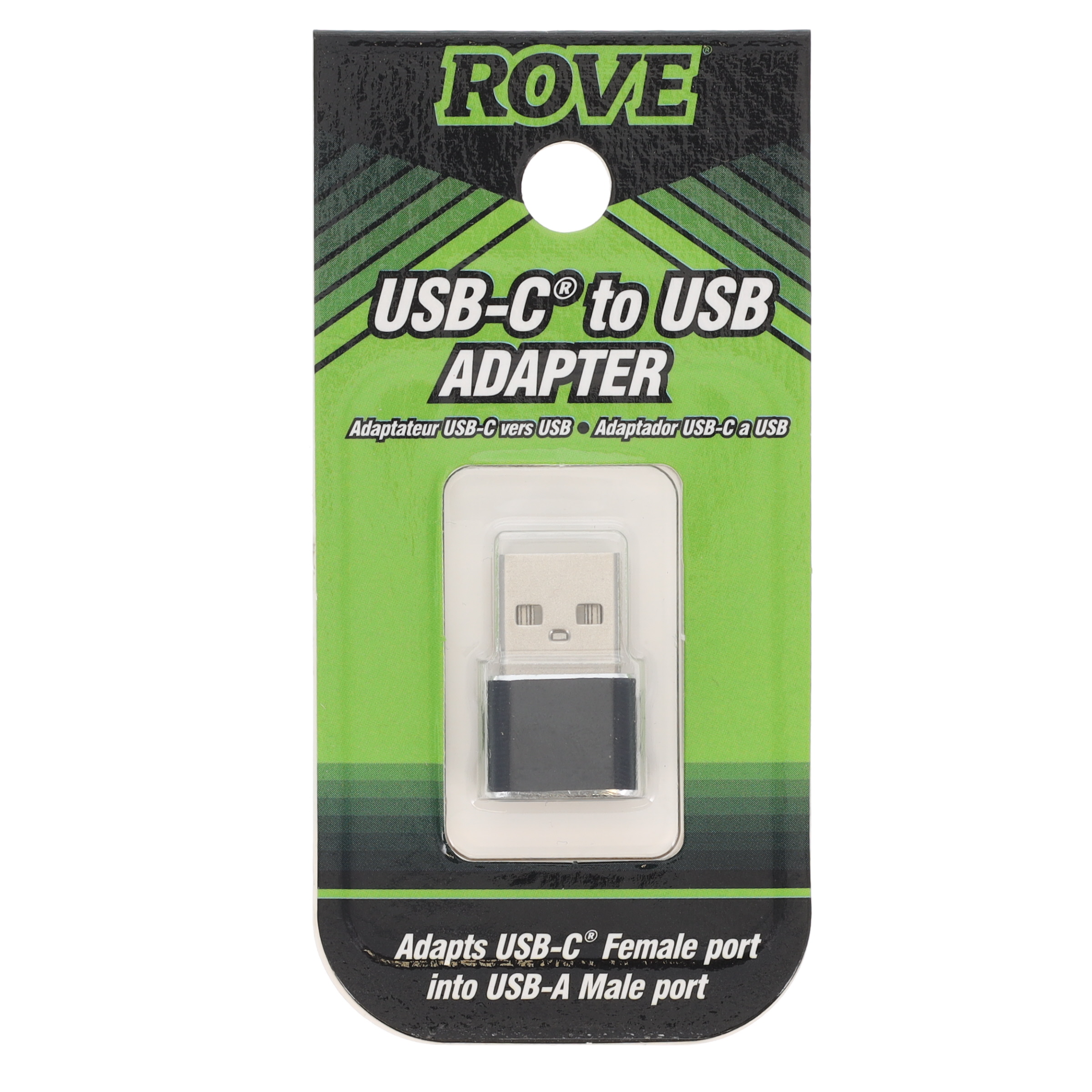 ROVE RVUSBAMTOCF USB-A Male to USB-C Female Adapter