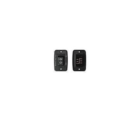 Blk Contoured Switch - 20 A Continuous, 40 A Peak. Cut-Out 1.85Inh X 2.3Inw. Bez
