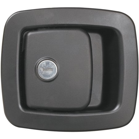 BAGGAGE DOOR LOCK, BLACK-METAL PLUNGER (TRIMARK 60-460)