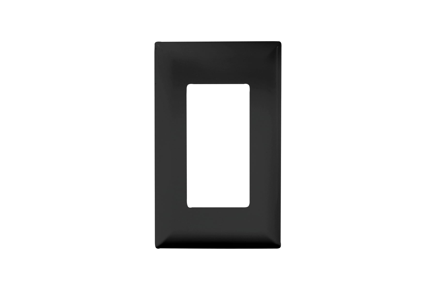 BLACK COVERPLATE FOR SELF CONTAINED CONTEMPORARY SWITCH