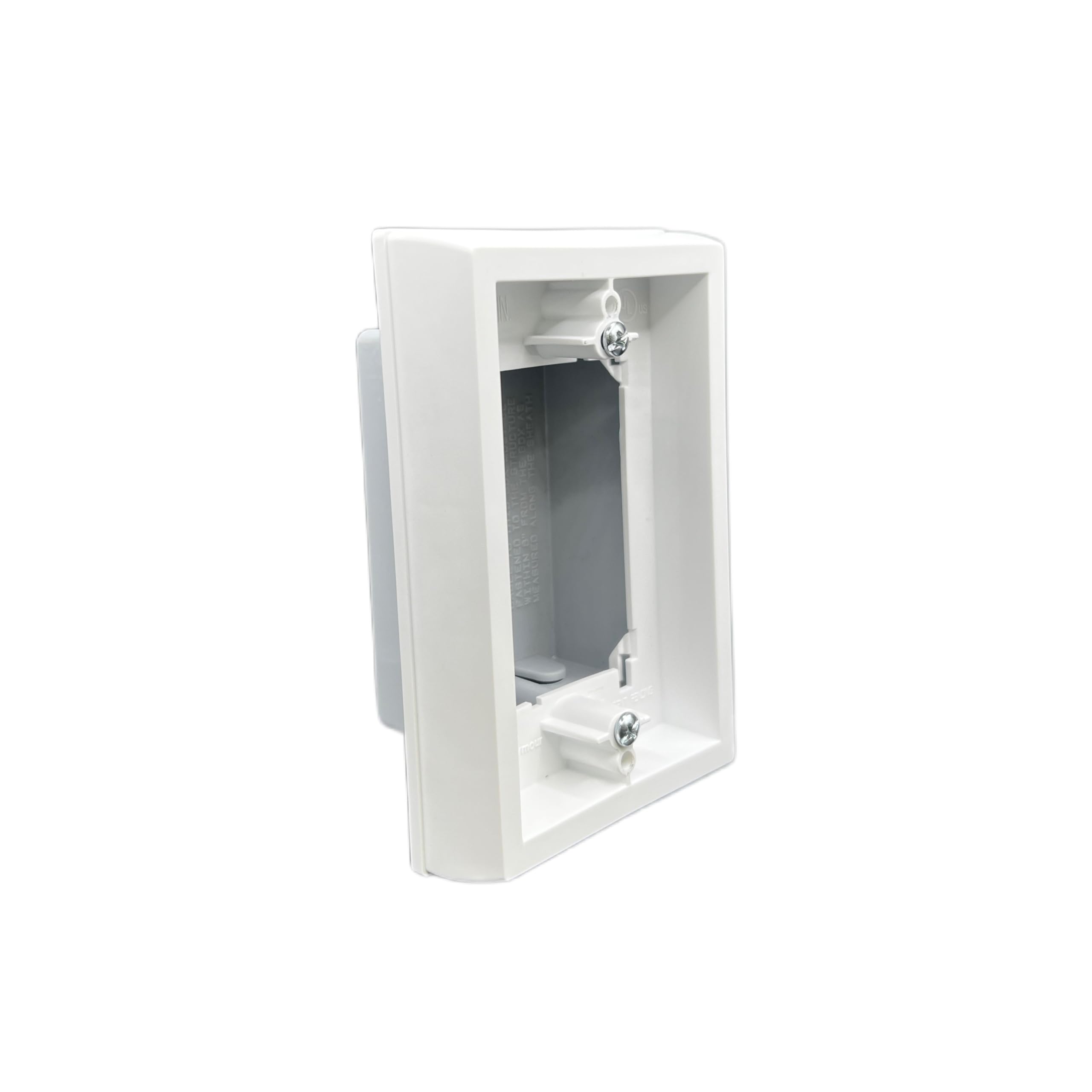 ELECTRICAL BOX WITH TP GFCI EXTENTION RING  WHITE