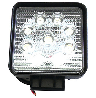 4IN SQUARE LED WORK SPOT LIGHT 27W/1755LM