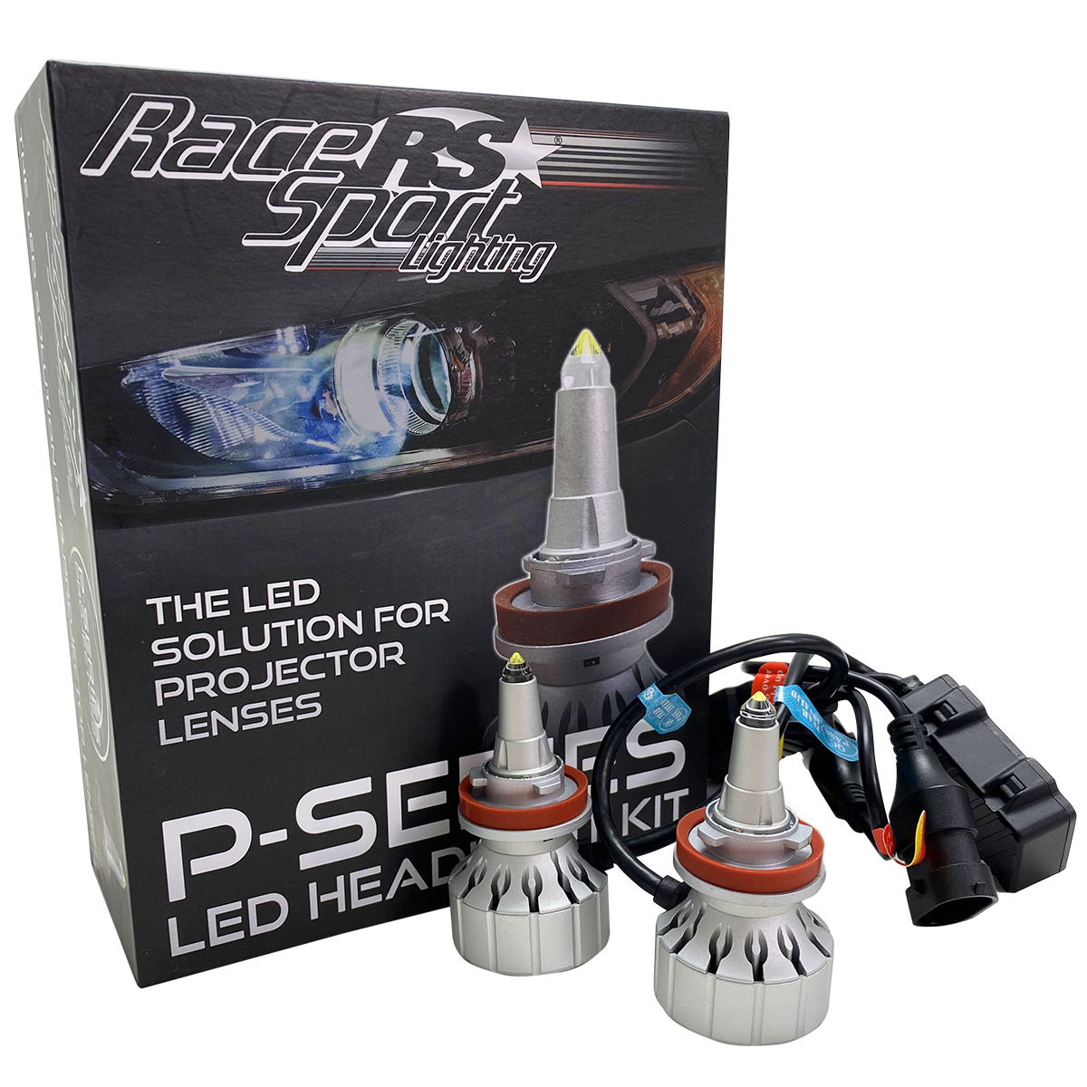 Racesport H11 P-Series Projector Beam 60-W LED Headlight
