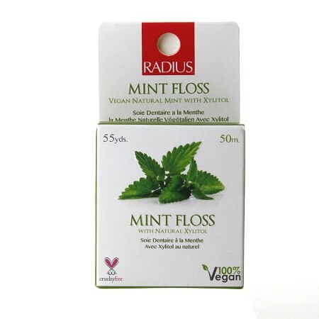 Radius Dental Floss Sachet Xylitol Mint (6x55 YD)
