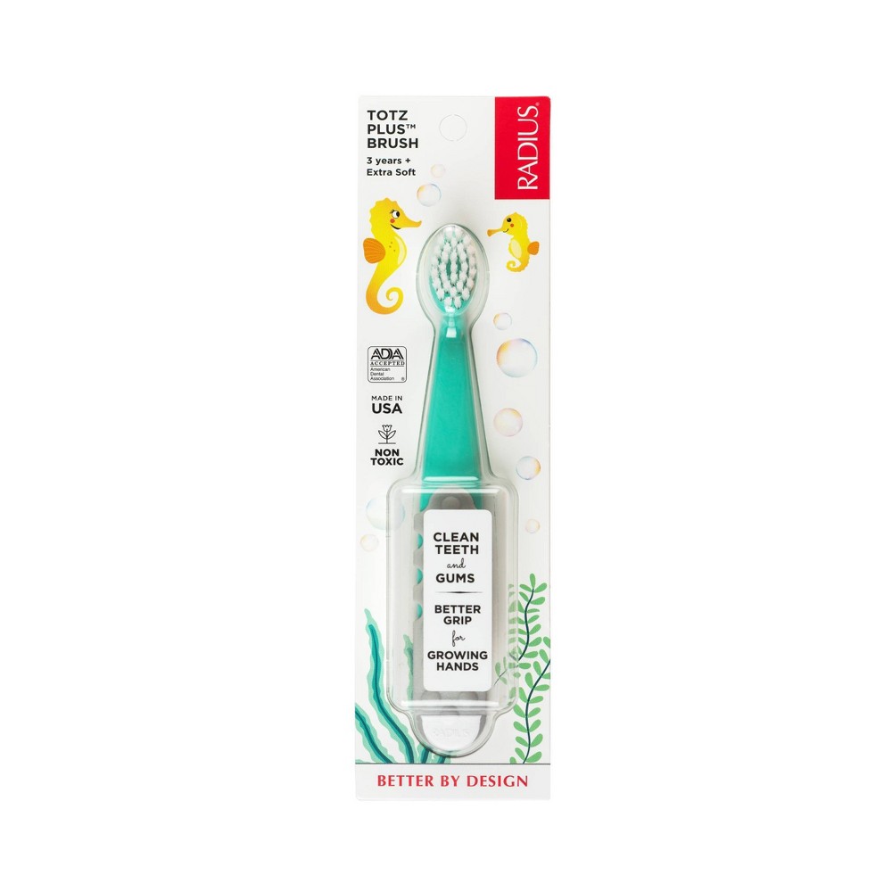 Radius Toothbrush Totz Plus Silky Soft Kids 6 Count