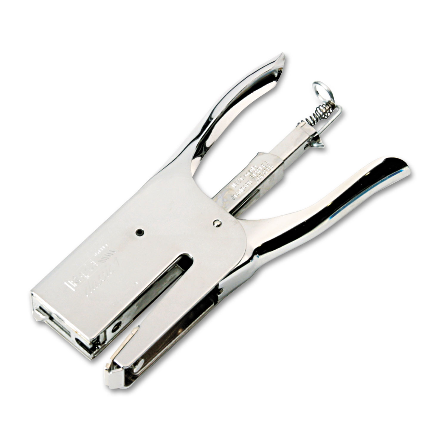 Rapid Classic K1 Plier Stapler - 50 Sheets Capacity - Full Strip - 5/16" , 1/4" Staple Size - Chrome