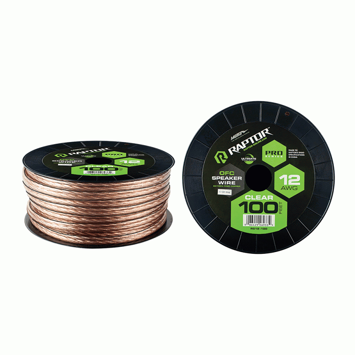 100ft 12AWG Pro Series OFC Speaker Wire