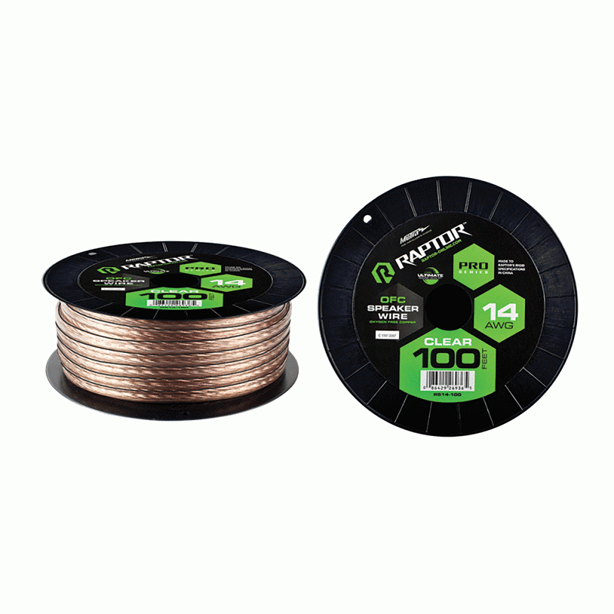 100ft 14AWG Pro Series OFC Speaker Wire