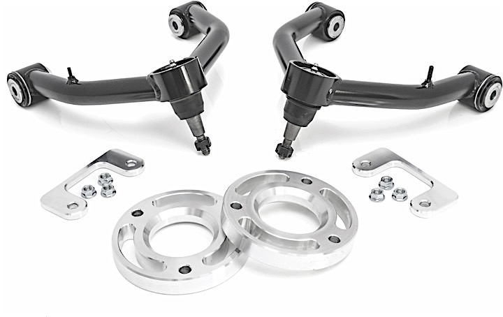 2.25IN FRONT LEVEL KIT W/UPPER CONTROL ARMS 1418 CHEVY/GMC 1500/TAHOE/SUBURBAN/YUKON XL/ESCLADE