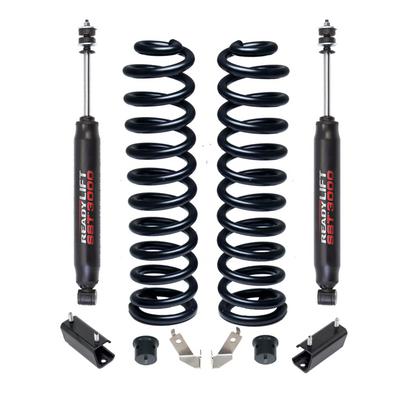 2.5IN COIL SPRING FRONT LIFT KIT W/SST3000 FRONT SHOCKS 11C F250 4WD