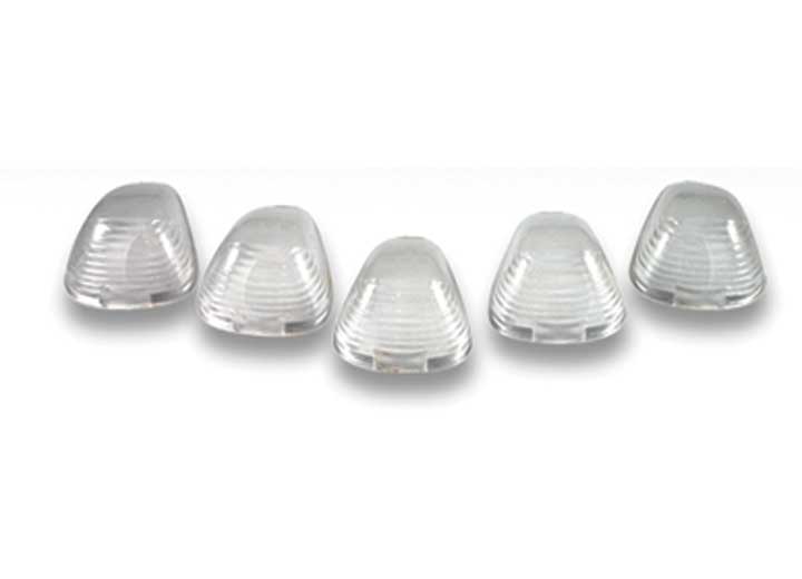 99-14 FORD SUPER DUTY/EXCURSION CLEAR CAB ROOF LIGHT LENS (5PC)