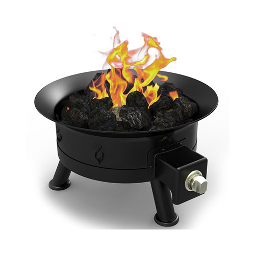 Regal Flame 24" Camp Mate 58,000 BTU Portable Propane Outdoor Fire Pit, Perfect for RV, Camping, and Outdoor Fireplace. No Need