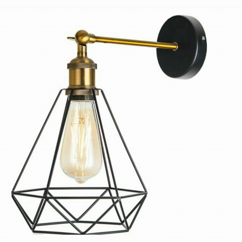 Dimond Cage Wall Light