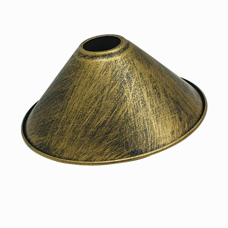 Cone Metal Brushed Ceiling Lamp Shades