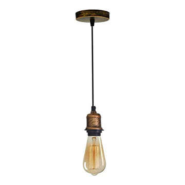 Modern Industrial Retro Style E27 Pendant Lamp Holder Ceiling Rose Pendant Light