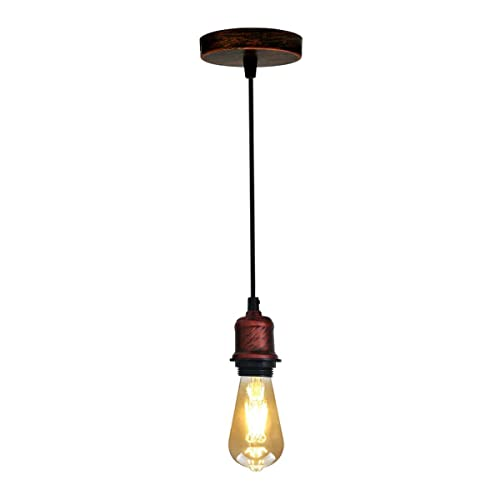 Modern Industrial Retro Style E27 Pendant Lamp Holder Ceiling Rose Pendant Light