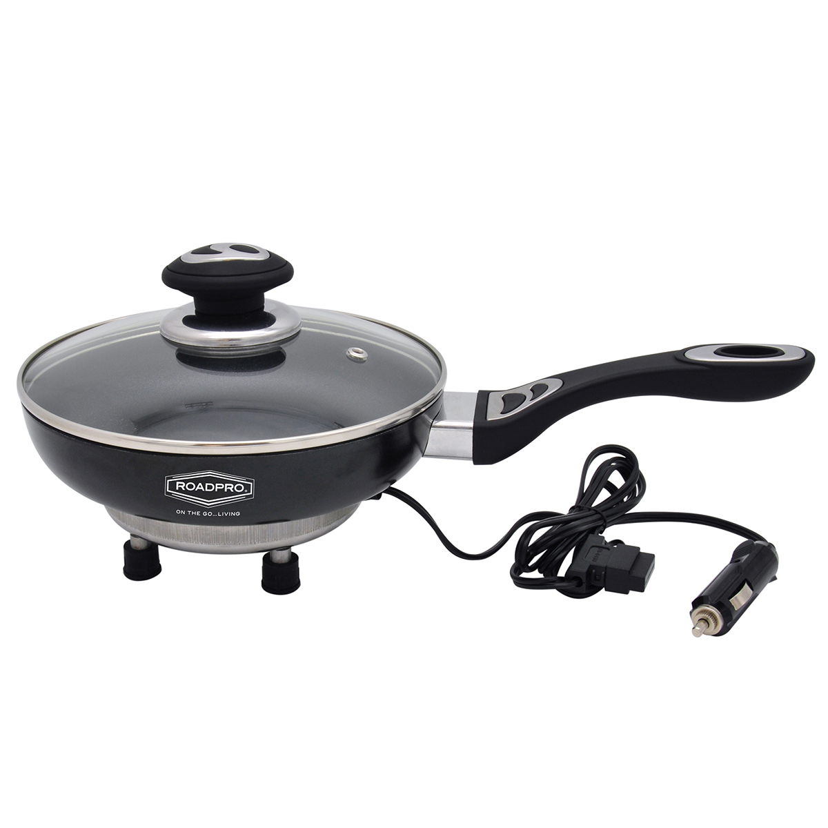 12-Volt Portable Frying Pan Non-stick