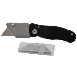 Folding Utility Knife W/5 Pak Of Blades