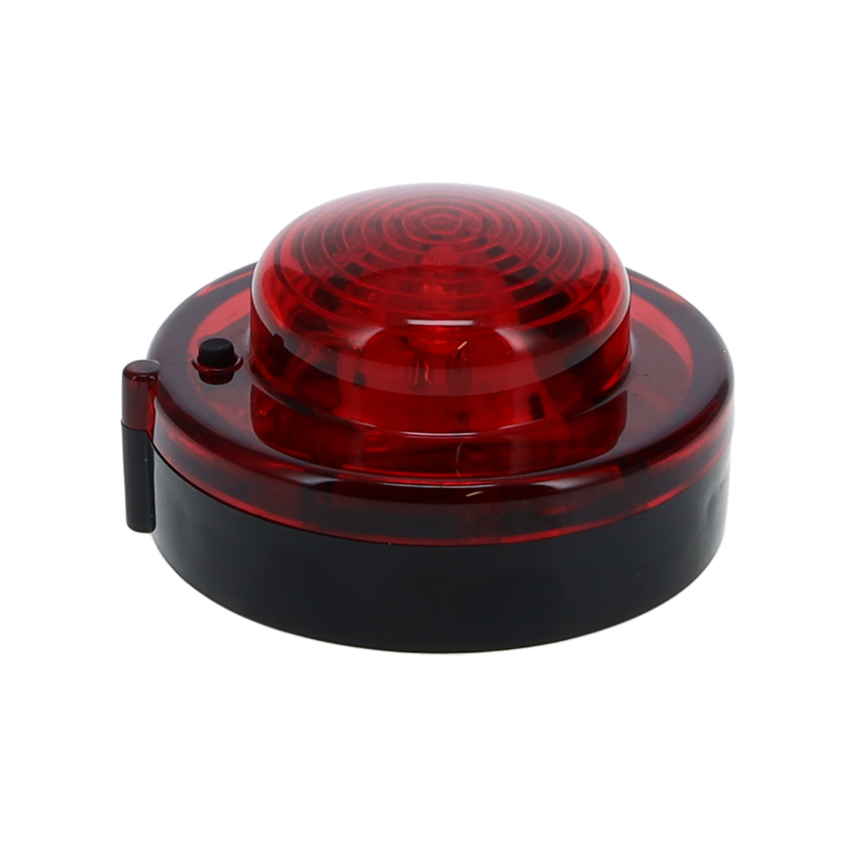 RoadPro LED Roadside Beacon RP911R Emergency Safety Warning Light Round Magnetic LED Flare with 360-Degree Visibility Red