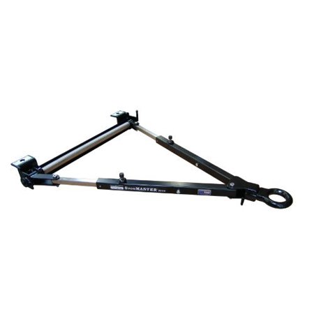CAR-MOUNTED 6,000-POUND CAPACITY STOWMASTER TOW BAR W/ 2-1/2IN PINTLE RING