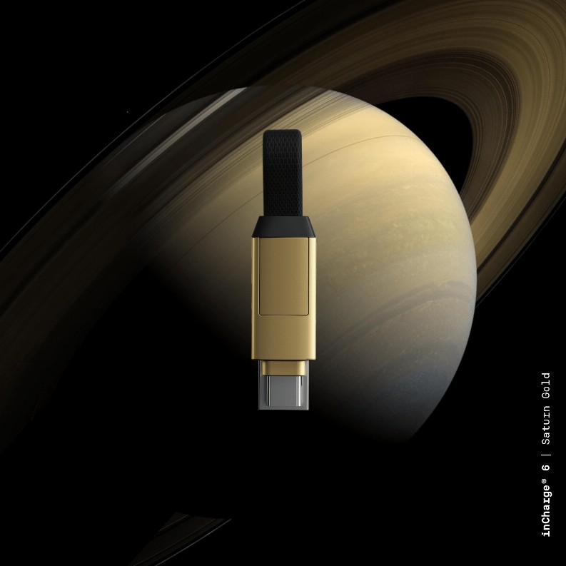 inCharge 6 - 3 oz Saturn Gold