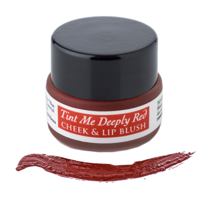 Cheek and Lip Blush - Tint Me Deeply Red - 0.25oz