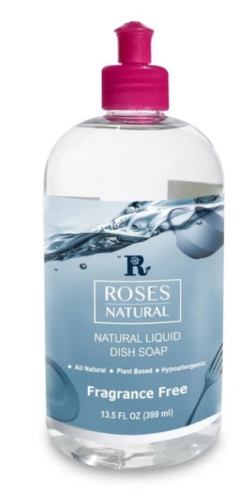 Natural Dish Soap - 18 oz Fragrance Free