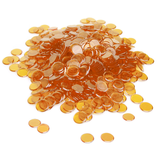 300 Pack Orange Bingo Chips