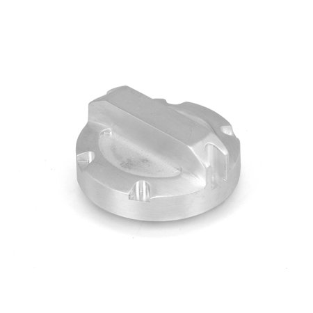 BILLET ALUMINUM POWER STEERING CAP, BRUSHED, 07-11 JEEP WRANGLER (JK)