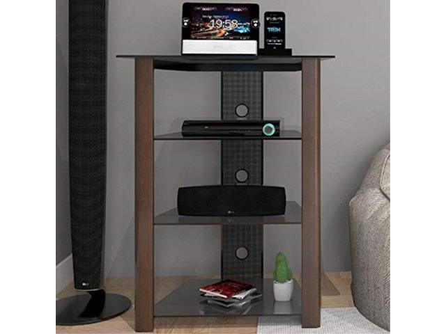 Ryan Rove Ashton Multi-Level Media Component Stand - Living Room Furniture, Home Theater System, Entertainment Center, Console S