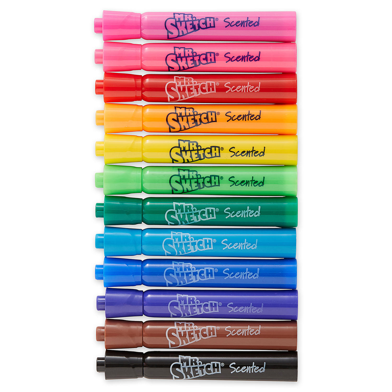 Scented Markers, Chisel Tip, Assorted Colors, Pack of 12