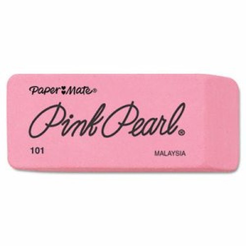 Pink Pearl Eraser, Large, 12/Box