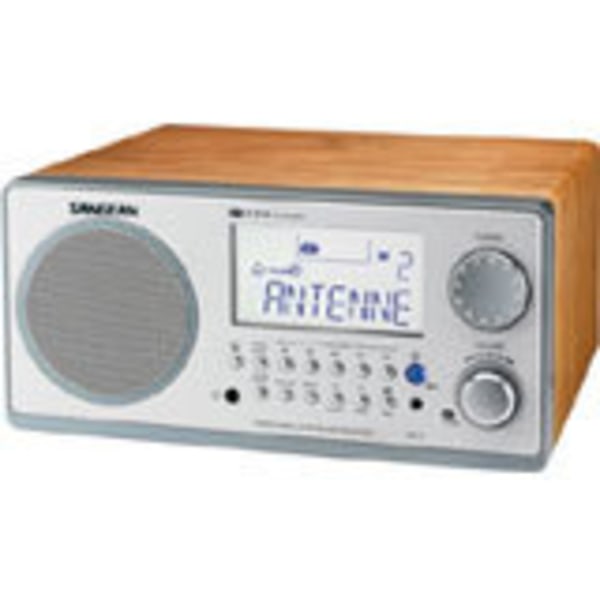 Sangean WR-2WL Am/Fm Rbds Wooden Cabinet Digital Tuning Radio