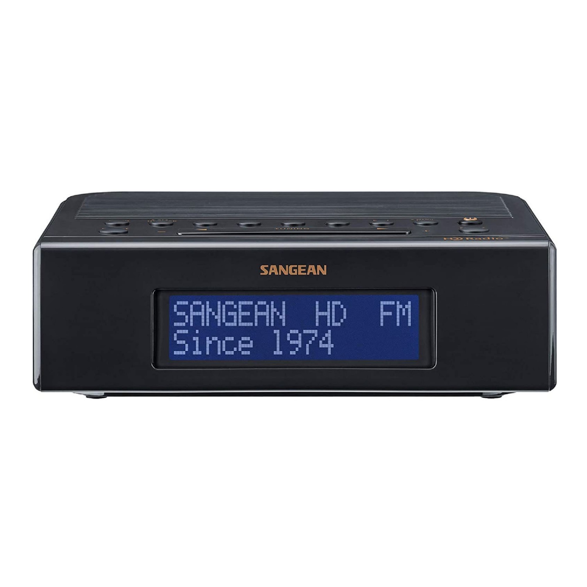 Sangean SG-114 Dark Gray Am/Fm Rbds Digital Tuning Clockradio