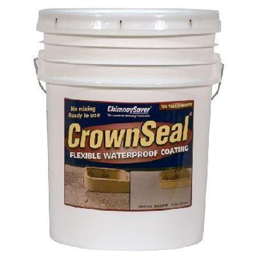 5 Gallons of Crownseal Premixed Trowelable Sealant / Flexible Waterproof Coating - 300025