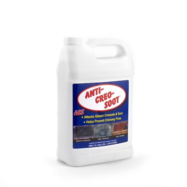 1 Case of (4) x 1 Gallon Containers of ACS Anti-Creo-Soot Creosote Remover - 300001