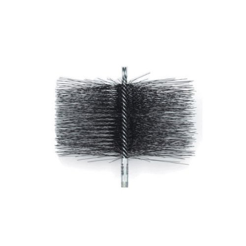 10" X 14" Heavy-Duty Rectangular Wire Chimney Cleaning Brush with 3/8" PT