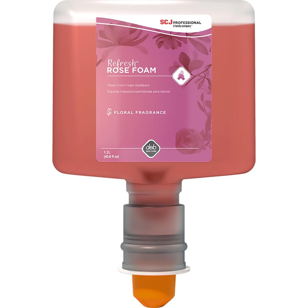 TF Refill Refresh Rose Foam Handwash - 40.6 fl oz (1200 mL) - Cartridge Dispenser - Dirt Remover