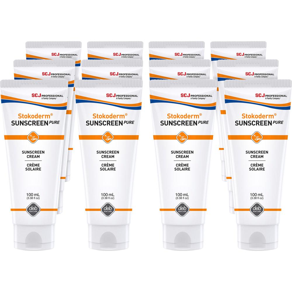 SC Johnson UV Skin Protection Cream - Cream - 3.38 fl oz - Tube - SPF 30 - Skin, Industrial, Automotive, Education - UV Resistan