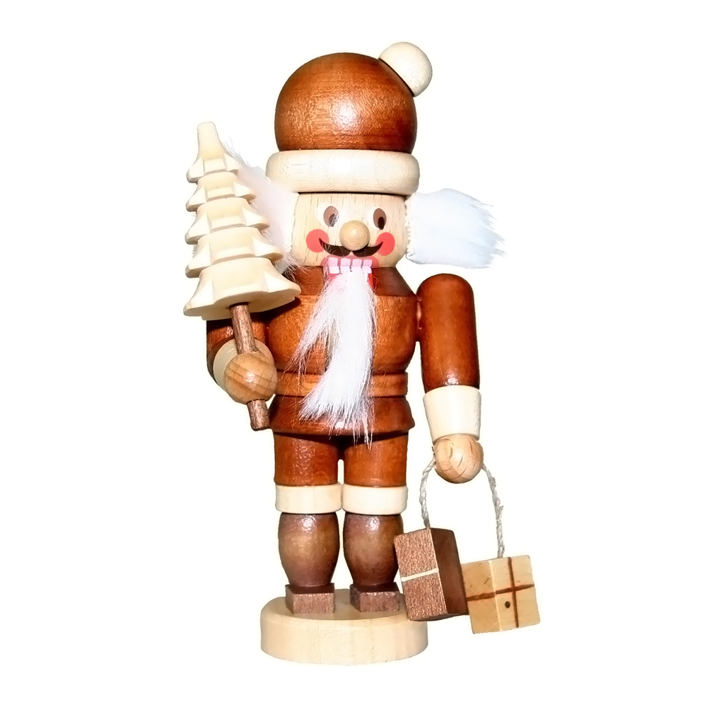 Christian Ulbricht Mini Nutcracker - Santa - 4"H x 2.25"W x 2"D