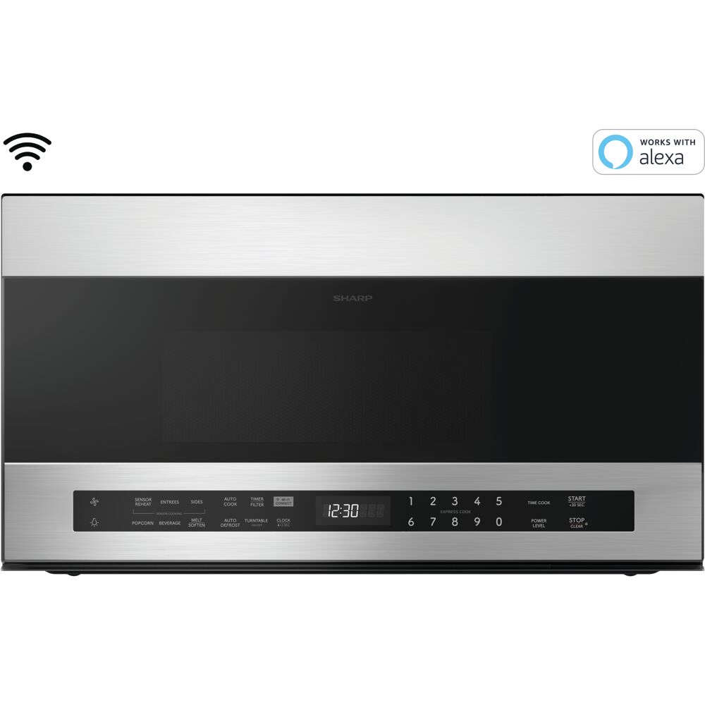 30" / 1.7 CF Smart Over-the-Range Microwave Oven