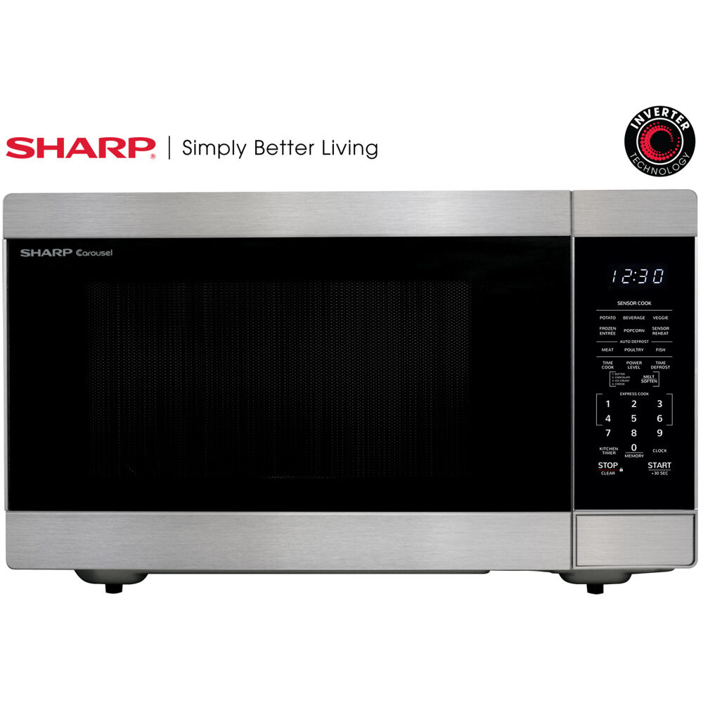 2.2 CF Countertop Microwave Oven, Inverter Technology