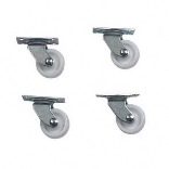 9052 1 1/4 In. Plate Furniture Caster