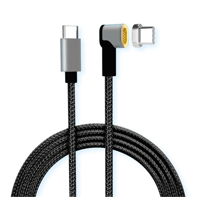 USB C MagTech Charging Cable Black