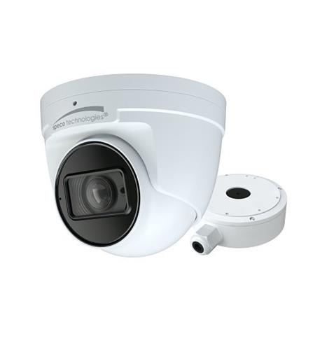 8MP H.265 IP Turret Camera with IR
