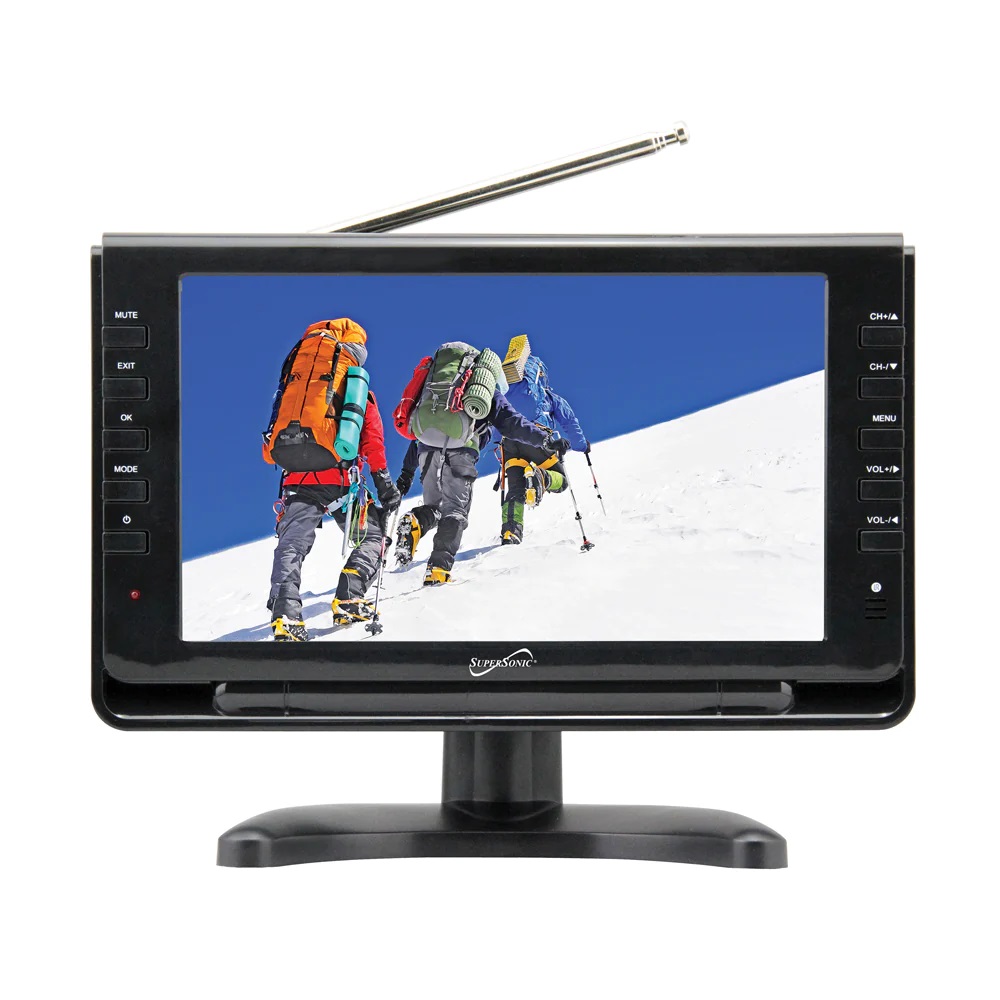 SUPERSONIC SC-499 9 INCH PORTABLE LCD TV