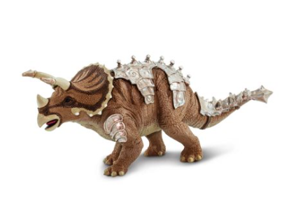 Armored Triceratops Figurine