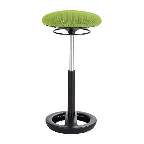 Twixt Extended-Height Ergonomic Chair, Supports up to 250 lbs., Green Seat/Green Back, Black Base