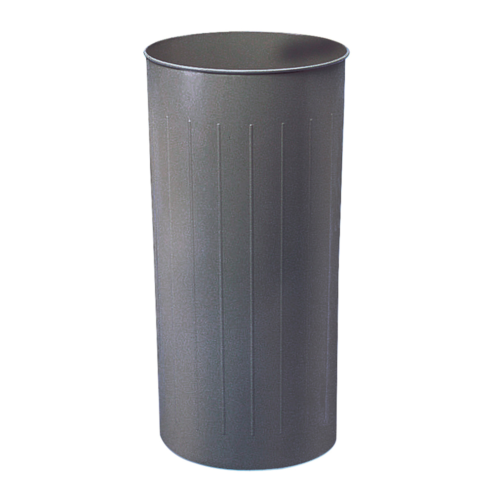 Round Wastebasket, 80 Qt. (Qty. 3) Charcoal